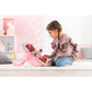 Corolle Baby Doll Carrier And Bed With Rotating Handle And Straps - Mon Grand Poupon Accessories Fit 14' And 17' Dolls, For Kids Ages 3 Years And Up, Floral
