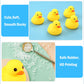 Yuerfeila Bath Duck Toys 30 Pcs Mini Rubber Ducks Squeak And Float Duckies Baby Shower Toy Party Decoration For Toddlers Boys Girls(1.6'')