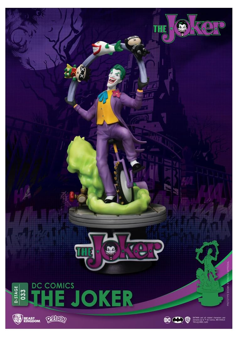 Beast Kingdom - Dc Comics Joker Ds-034 D-Stage Px 6In Statue