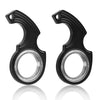 2Pcs Key Chain Spinner Fidget Toy, Portable Finger Spinning Keychain With 2Pcs Key Ring Funny Key Holder Toys For Adults Teens F