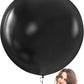 PARTY HONCHOOS Jumbo 36 Inch Giant Latex Balloons for Photo Shoot, Wedding, Baby Shower, Birthday Party and Event Decoration (Bl