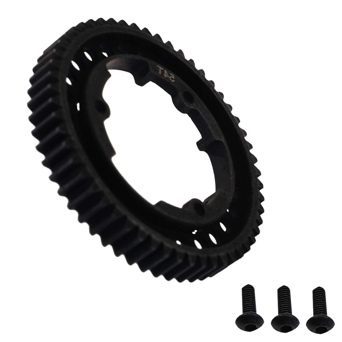 Vgoohobby Steel 54T Spur Gear 1 Mod M1 Main Gear Compatible with Traxxas 1/5 X-Maxx 6S 8S 1/10 Maxx 4S 1/10 New E-Revo 2.0 VXL 1