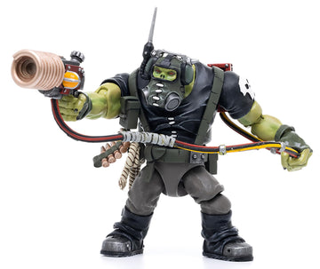 Joytoy Warhammer 40K 1/18 Action Figures, Ork Kommandos Comms Boy Wagzuk Perfect For Collectors & Decor, Ideal Gift For Birthday