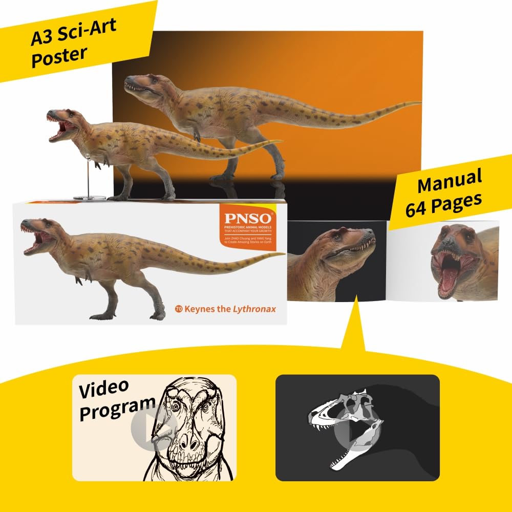 Pnso Prehistoric Dinosaur Models (70 Keynes The Lythronax)