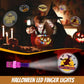 Halloween Party Favors for Kids, 40PCS Light Up Finger Lights Halloween Goodie Bag Fillers, Non Candy Halloween Treats Glow in T