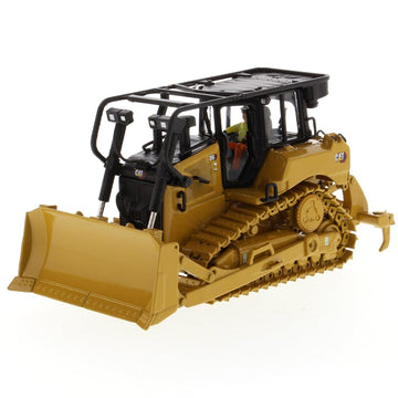 Diecast Masters CAT Caterpillar D6 Track Type Tractor Dozer with SU cutting edge and Operator High Line Series 1/50 Diecast Model 85553