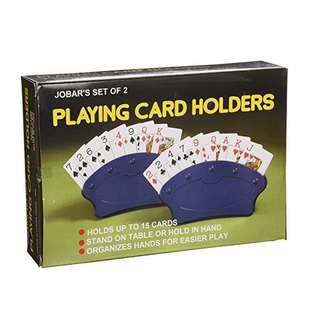 Playing Card Holders, Set Of 2