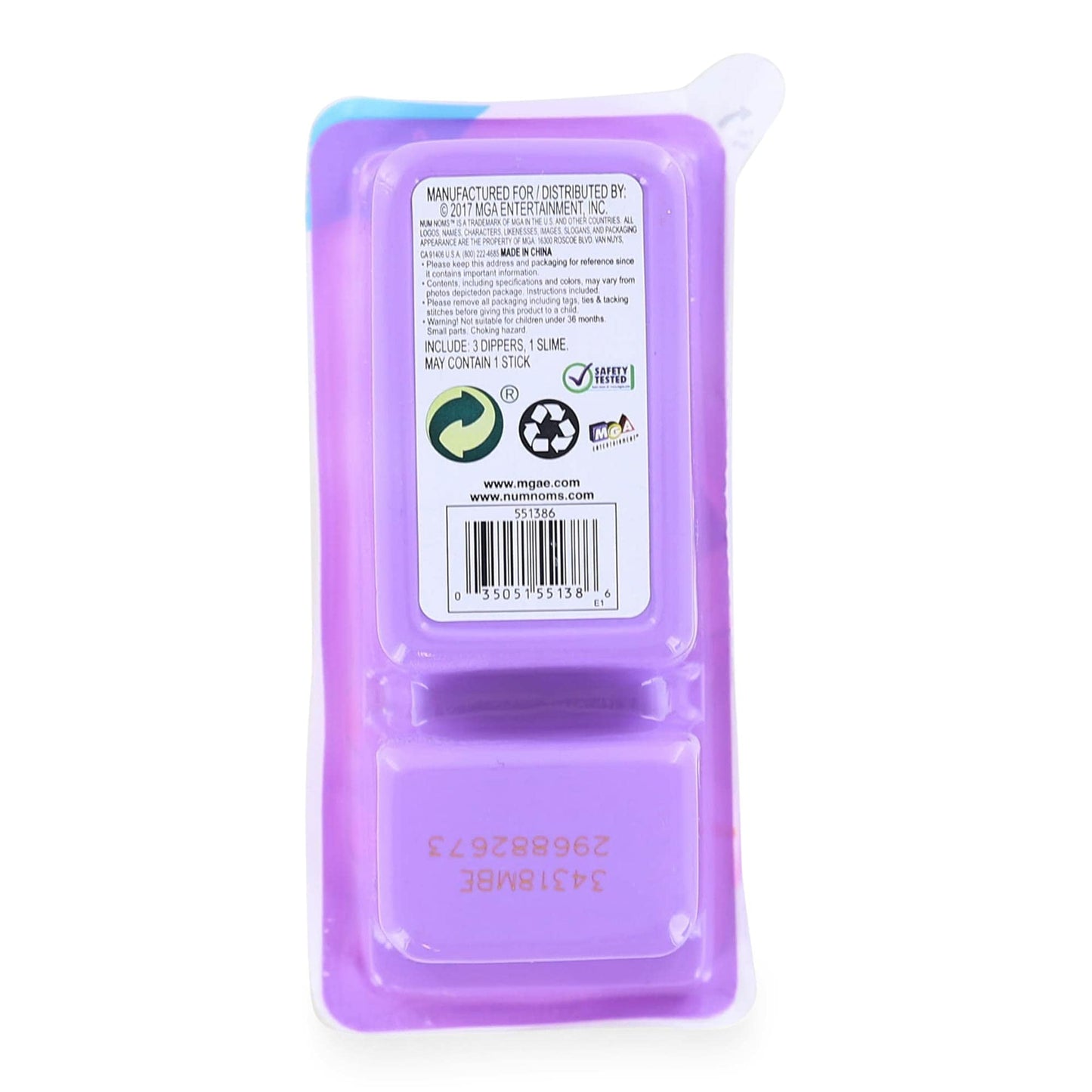 MGA Entertainment Num Nom Snackable Dippers - One Size, Pink, Plastic, Model MGA-549413XX1-C, Random Variant