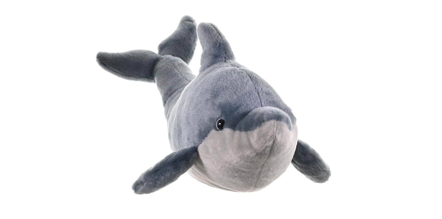WILD REPUBLIC Dolphin Plush Toy, Cuddlekins, 20 inches, Polyester Stuffed Animal, Model 22469, Perfect Gift for Kids