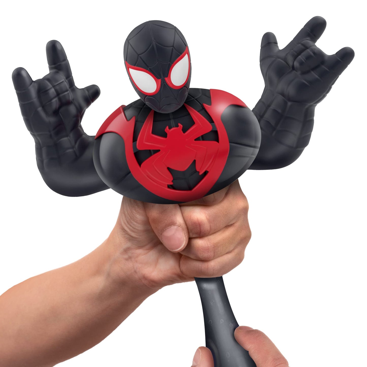 Heroes Of Goo Jit Zu Marvel Supagoo Hero Pack 8' Tall Super Stretchy Spider-Man Miles Morales Action Figure
