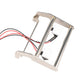 ACEKEEPS Front Metal Bumper w/Lights for 1/10 Traxxas TRX-4 Ford Bronco Crawler