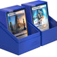 Ultimate Guard Boulder Solid 100+, Deck Case For 100 Double-Sleeved Tcg Cards, Blue, Secure & Durable Storage For Trading Card G