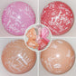 52 Pcs Pink Birthday Balloons With Birthday Party Pattern Children'S Birthday Balloons Decoration Suitable For Girls Birthday Pa
