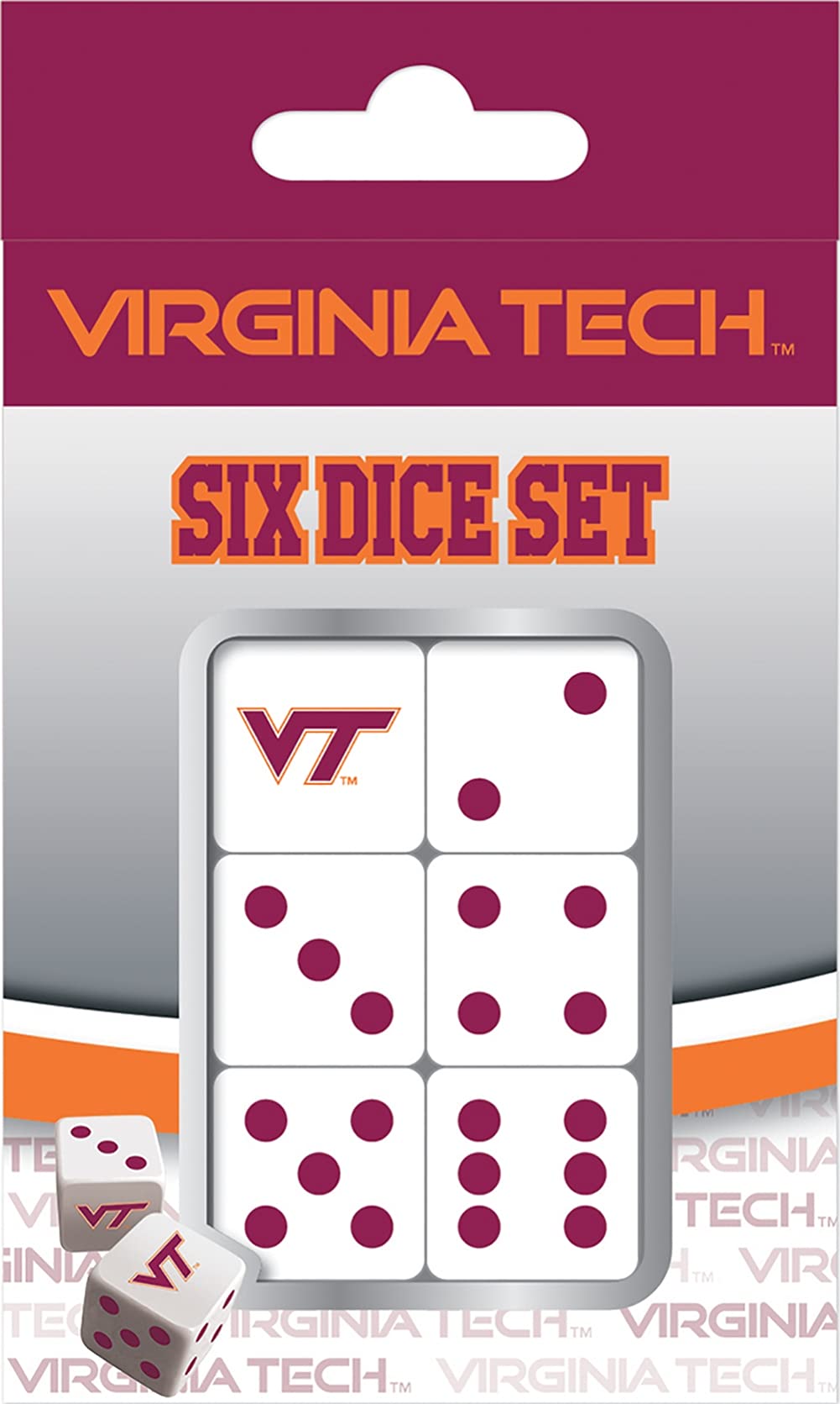 Virginia Tech Dice Pack
