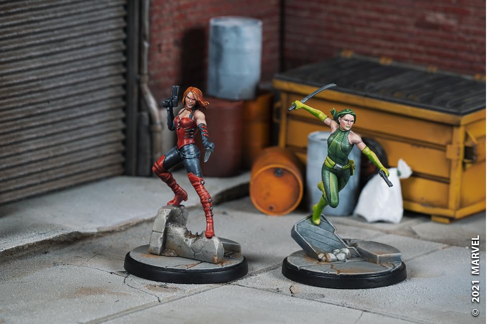 Marvel Crisis Protocol: Sin And Viper Character Pack