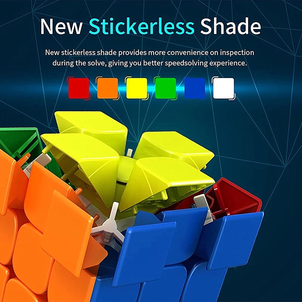 Liangcuber Moyu Rs3M 2020 Speed Cube Magnetic 3X3 Magic Cube Stickerless Rs3 M 3X3X3 Puzzle Cube