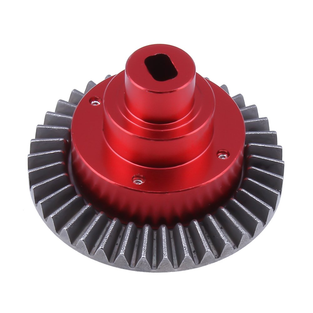 1 Piece Hobbypark RC Metal Aluminum Connect Box w/Main Gear 38T 18009 Upgraded for Redcat Everest 10 HSP Pangolin 1/10 4WD Climb