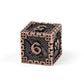 Udixi 7-Die Metal Dice Set, Polyhedral Dnd Dice Set Dragon D&D Dice For Dungeons And Dragons Role Playing Game And Other Tableto