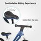 Joystar 12 Inch Balance Bike For Kids Age 2-6 Years, Foldable Toddler Balance Bicycle For 2 3 4 5 6 Years Old Girls & Boys, No Pedal Push Balance Bike With Adjustable Seat & Flat-Free Tires, Blue