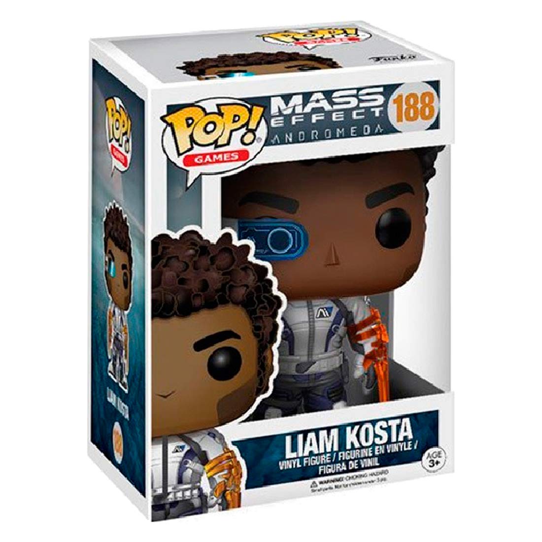 Funko Pop Games: Mass Effect Andromeda Liam Costa Toy Figure