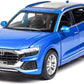 The Ng Art Audi Q8 Suv Simulation Alloy Car 1 : 32 Model Metal Die Cast Toy With Sound Light For Gift Collection Collection Deco