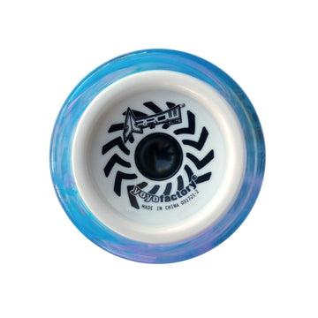 YoYoFactory Arrow Elite Beginner Yoyo - Galaxy, Plastic, Extra String & Finger Loop, Ideal for Ages 8+