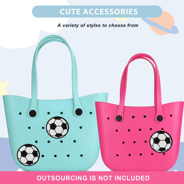 Lckaey Rubber Beach Bag Accessories-Pvc Rubber Decoration-For Eva Purse Bogg Inserts Y064Figure 29