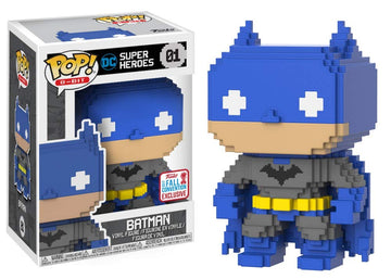 Pop Funko 8-Bit #01 Dc Heroes Batman (2017 Fall Convention Exclusive)