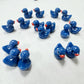 100Pcs Mini Resin Duck,15 Mm Dollhouse D  Cor For Aquarium Decor Micro Fairy Garden Landscape Hide,Seek Party Toys,Easter Basket