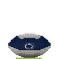 Foco Penn State Nittany Lions 3D Brxlz Football 1Z
