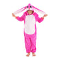 Tyonmujo Animal Onesie Costume For Kids Halloween Costumes For Girls Boys Cosplay Outfit Rabbit Bunny Pink 140