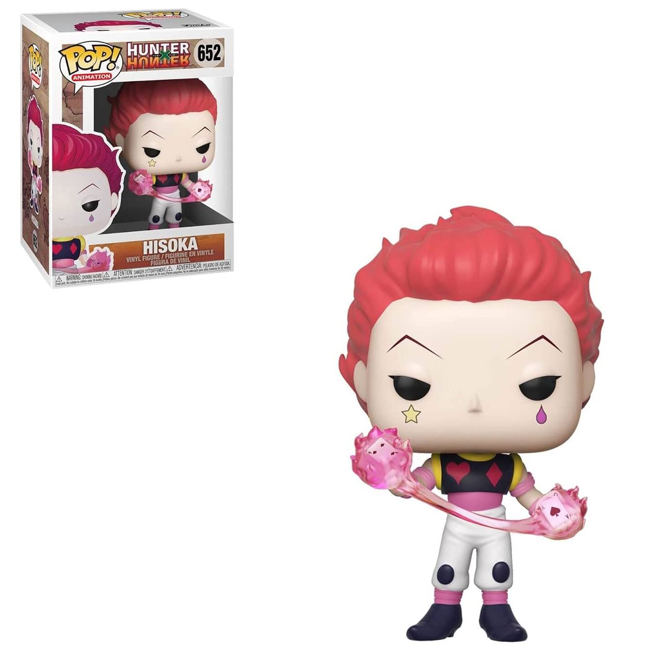 Pop Funko Anime: Hunter X Hunter - Hisoka Vinyl Figure (Includes Compatible Box Protector Case)