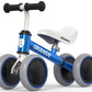 Baby Balance Bike For 1 Year Old, Toddler First Balance Bike, No Pedal Infant 4 Wheels Baby Walker First Birthday Gift, Mini Bik