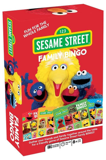 Aquarius - Sesame Street Family Bingo Game