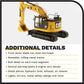 Diecast Masters 1:50 Scale Caterpillar 335F L Hydraulic Excavator Model 85925 - Yellow Diecast Construction Equipment
