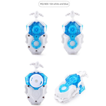 Launcher And Grip, Battling Tops Burst B-184 Custom Bey Launcher Lr Left Right Spin Db Layer System (White Set)