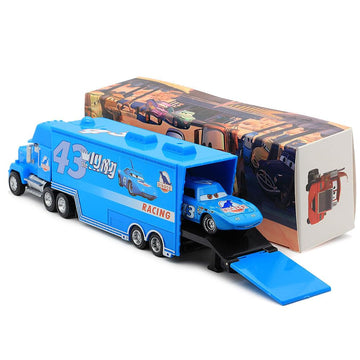 Svorufy Car 2 3 Toys, Truck And Car Set, Movie Car, Metal And Plastic Material, Children'S Christmas And Birthday Gifts (The Kin