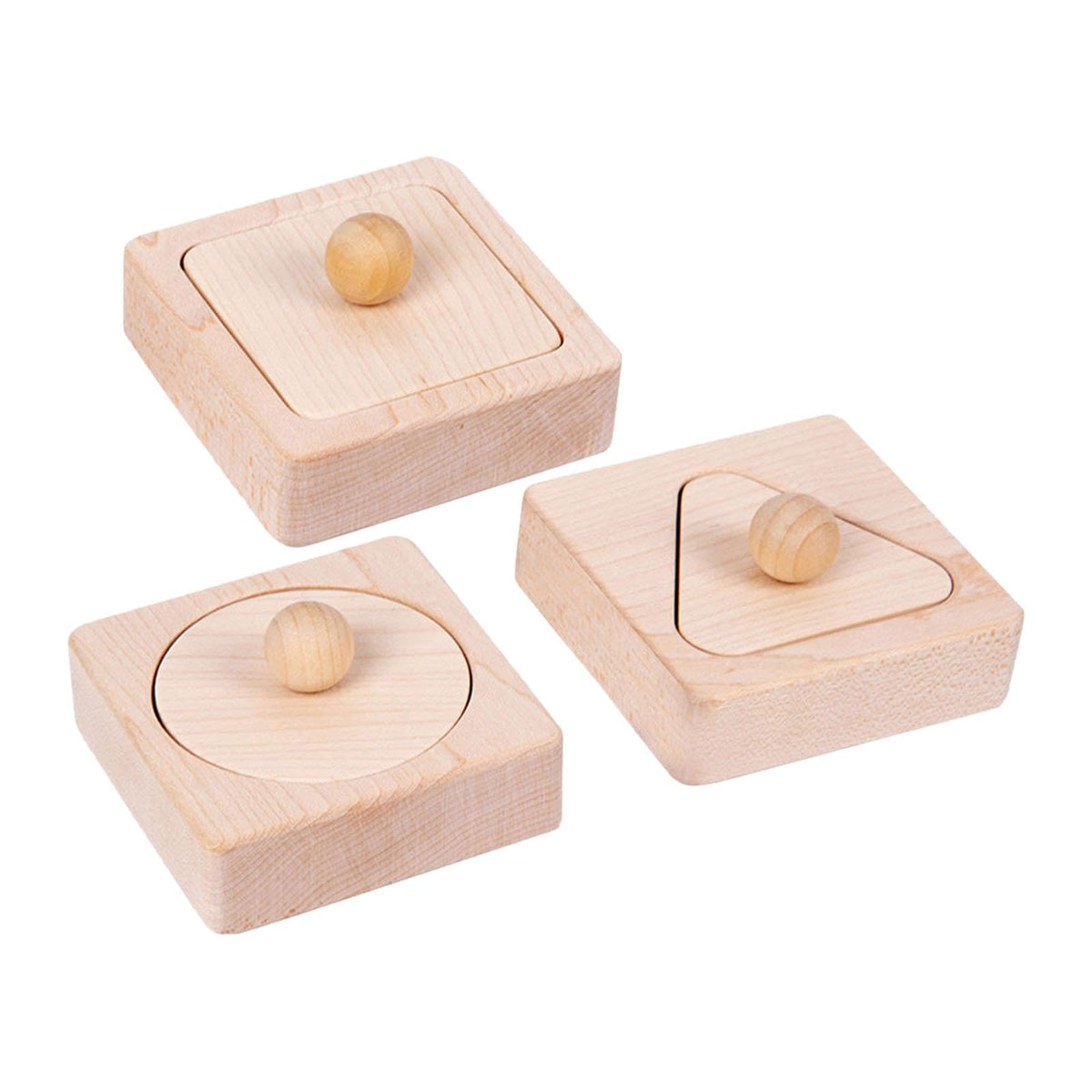 ILSMYSUTRA Wooden Shape Peg Puzzle Shape Recognition Geometric Peg Shapes for Kids Gift