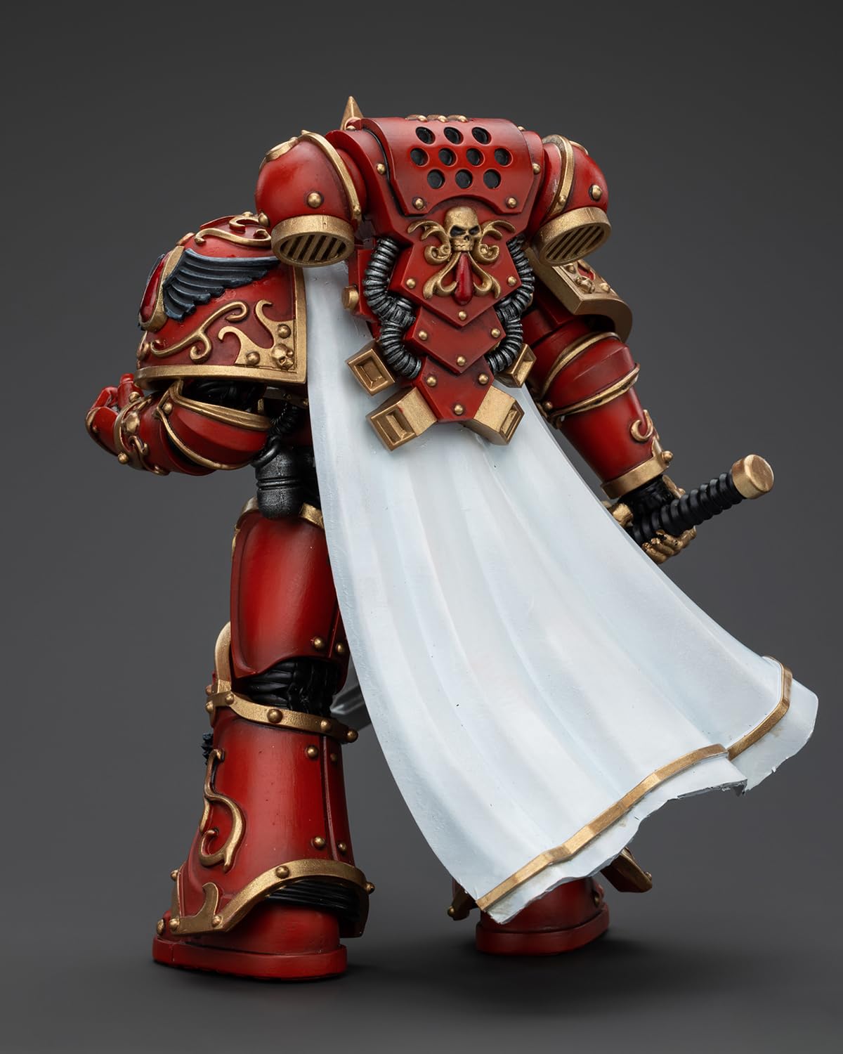 Pipigirl JoyToy GW 30K Genuine License 1:18 Action Figure  Blood Angels Legion Praetor with Paragon cutting edge  5.11 inch Collectible Action Figures Kits