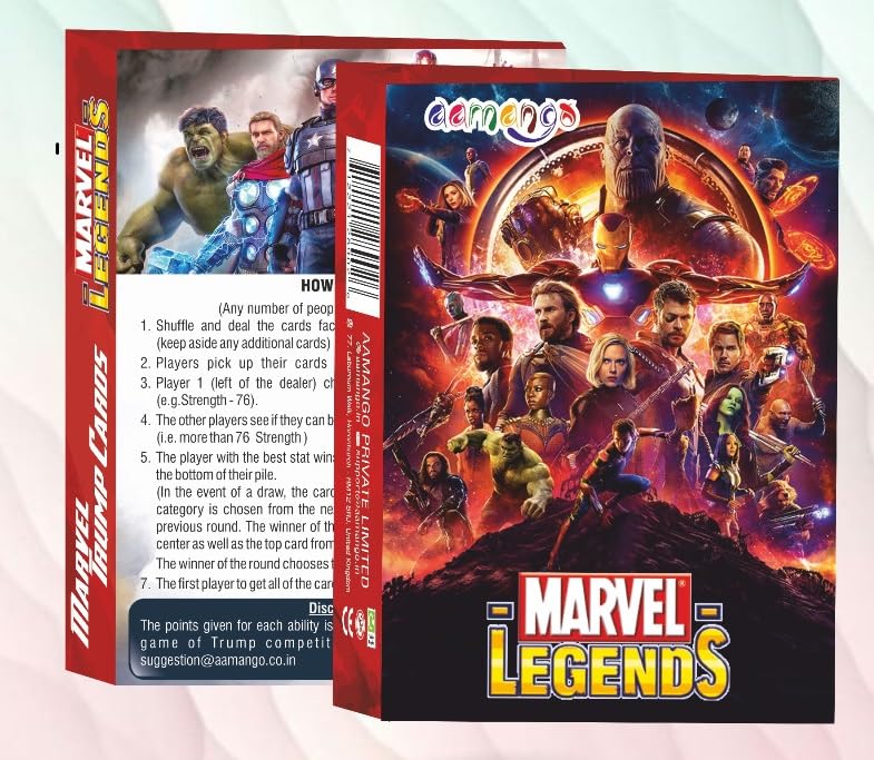 Aamango Trump Cards (Marvels Trump Cards (Movies & Series))