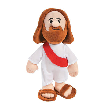 Fun Express Plush Jesus Doll - Religious Gifts And Toys For Kids - Vbs Vacation Bible School Supplies/Decor