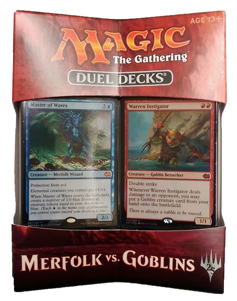 Magic The Gathering: Duel Decks: Merfolk Vs Goblins