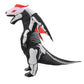 Aiwendish Inflatable Skeleton Dinosaur Costume For Kids 8-10-12 Year Blow Up T-Rex Cosplay Trex Jumpsuit Dragon With Wings For H