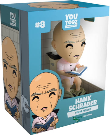 You Tooz Youtooz Breaking Bad Hank Schrader 4.3'' Inch Vinyl Figure, Detailed Figure Shrader By Collection Black,Blue