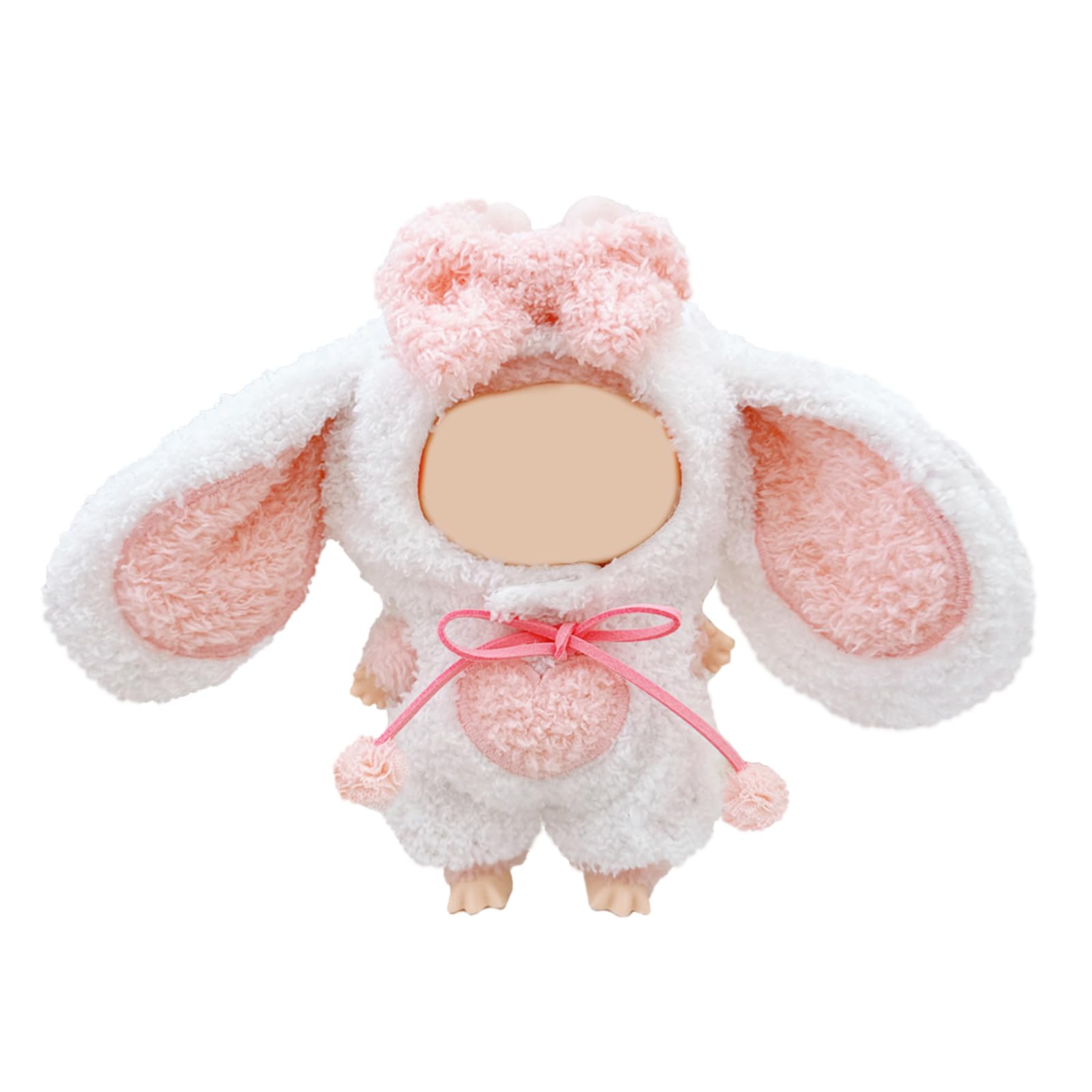 Clothes for Doll(NO Doll Included) 15/17cm Doll Clothes Set for Doll Outfit Accessories for Doll Rabbit Ears