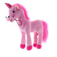 Snuggle Stuffs Plush Magical Pink Unicorn Stuffed Animal, 11" - Soft Polyester Toy for Girls