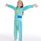 Marendyee Kitties Costume Outfit Christmas Gift For Kids Long Sleeve Shirt Pants Set Cosplay Birthday Party 7-8 Years