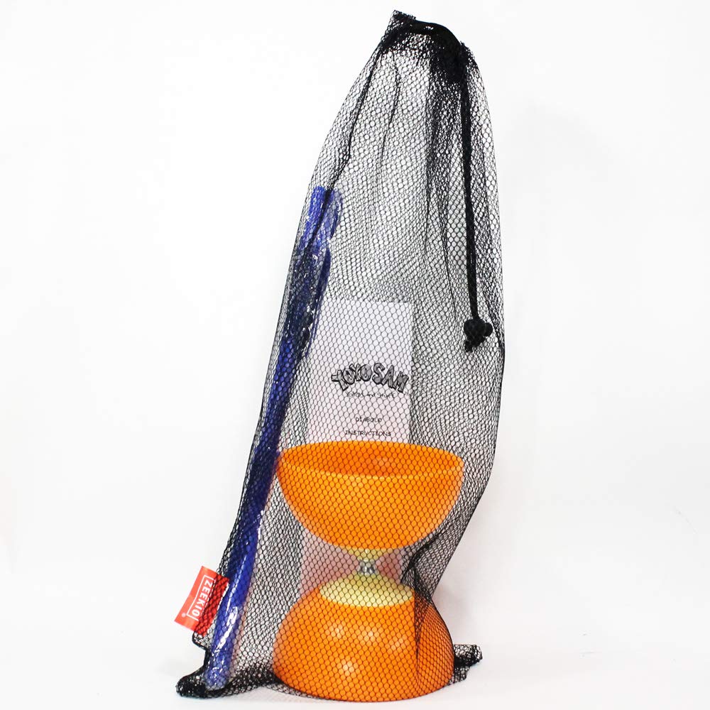 Neoflight 2 Beginner Diabolo Set - Includes Sticks, String And Instructions (Orange)