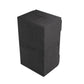 Gamegenic Stronghold 200+ Xl Convertible Deck Box | Double-Sleeved Card Storage | Card Game Protector With Accessories Drawer | Nexofyber Surface | Holds Up To 200 Cards | Black Color | Made