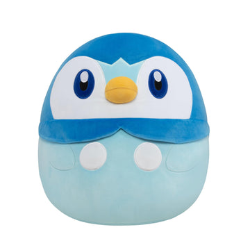 Squishmallows Pokemon 14-Inch Piplup Plush - Add Piplup To Your Squad, Ultrasoft Stuffed Animal Medium Plush, Official Kelly Toy